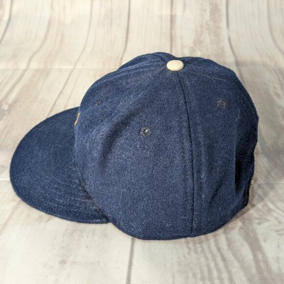 Ebbets Field from J.Crew Great Lakes Naval Station-1942 Broadcloth Baseball Cap - Picture 3 of 7